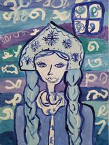 Ескина Анастасия, 6л. Снегурочка БДОУ г. Омска ДС № 116 комбинированного вида