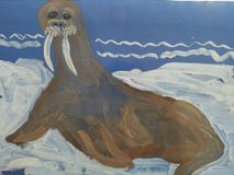 Клипач Михаил, 7л. Сказка о Мамонтёнке. Мудрый морж БОУ ДО г. Омска ЦТТ Мечта